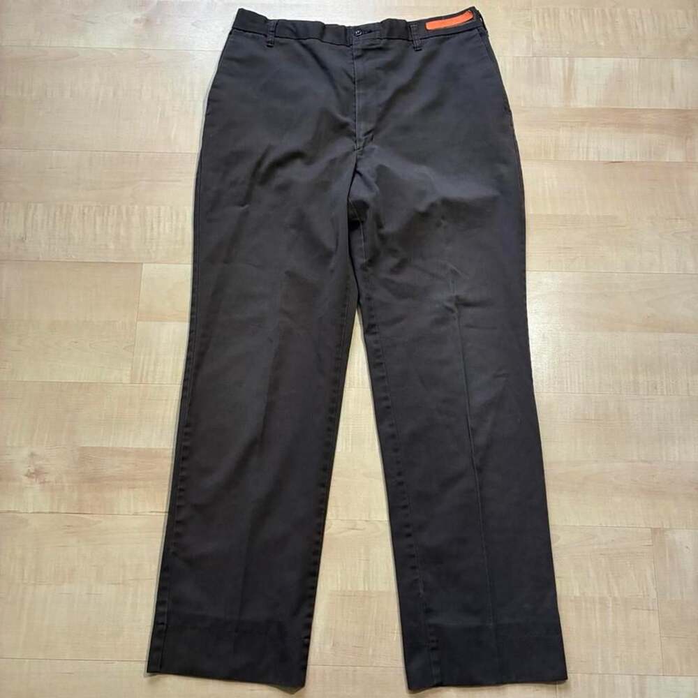 Aratex Vintage Brown Work Pants Durable Press 36XUF